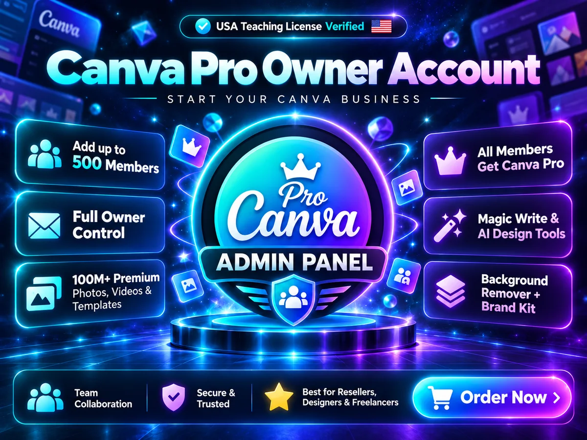 Canva Admin panel