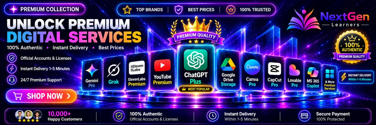 NextGen Learners digital subscriptions